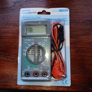 Mini Digital Multimeter with Probes DVM810 New In Package, No Tags Though.